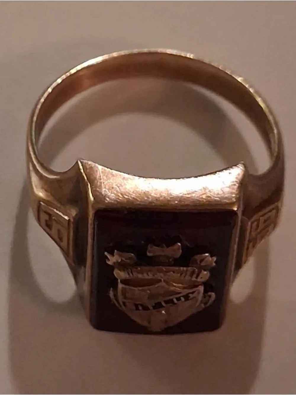 Vintage Jostens 10K Gold Wintersville HS Ohio 1966 Class Ring 7.7grams